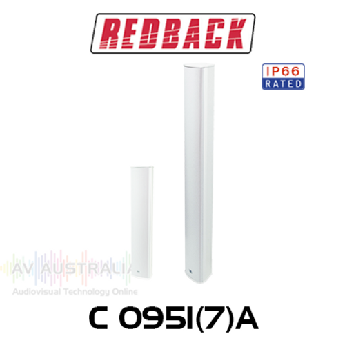 Redback 20W 4 Ohm / 40W 8 Ohm 100V IP66 Column Speaker (Each)