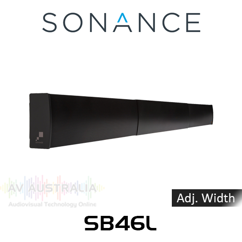 Sonance SB46L Adjustable Width 3-Way Soundbar to Suit 70" and 80" Display