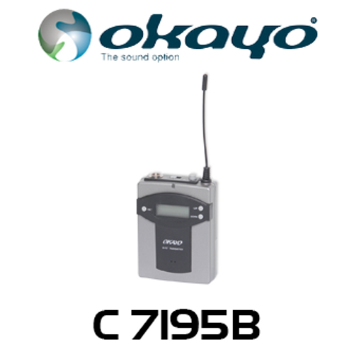 Okayo 96 Channel UHF Beltpack Transmitter (640-664Mhz)