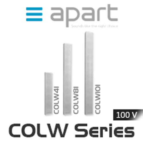 Apart COLW Series 100V Column Speaker for Speech