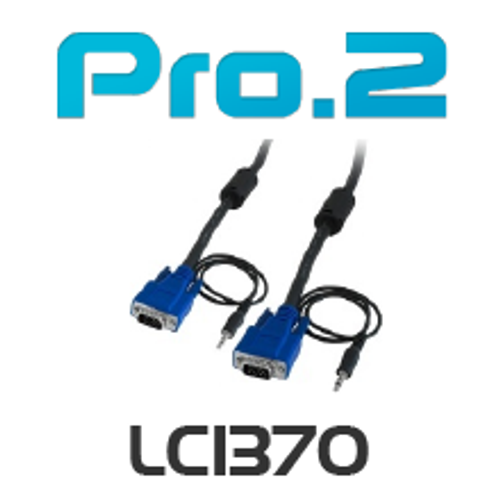 Pro.2 Filtered VGA+3.5mm Stereo Lead