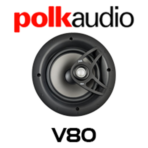 Polk Audio V80 8" In-Ceiling Round Speaker (Each)