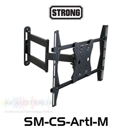 Strong Contractor Series Medium Single Arm Articulating Wall Mount for 22" - 42" Flat Displays