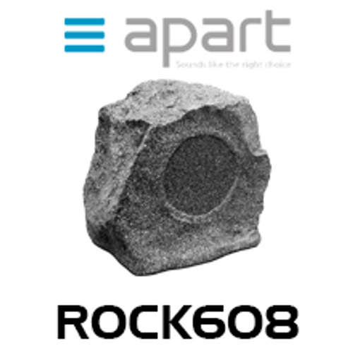 Apart Rock608 6.5" Weatherproof Outdoor Rock Speaker (Each)