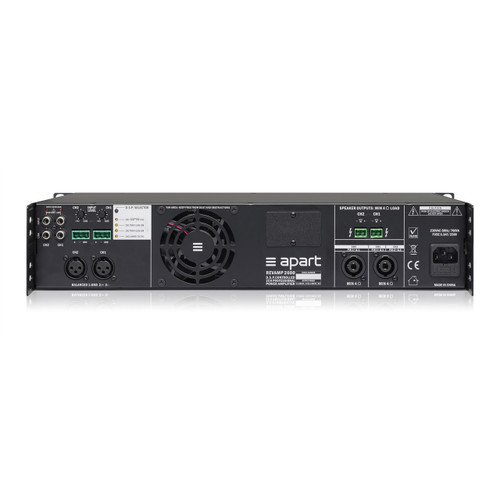 Apart REVAMP2600 2-Channel 600W Bridgeable Power Amplifier