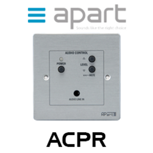 Apart ACPR Volume Control Panel With Local Input For SDQ5PIR