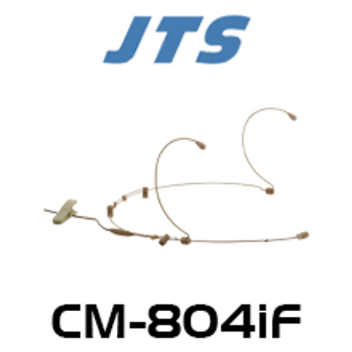 JTS CM-804i Dual Ear Hook Microphone (4P Mini-XLR)