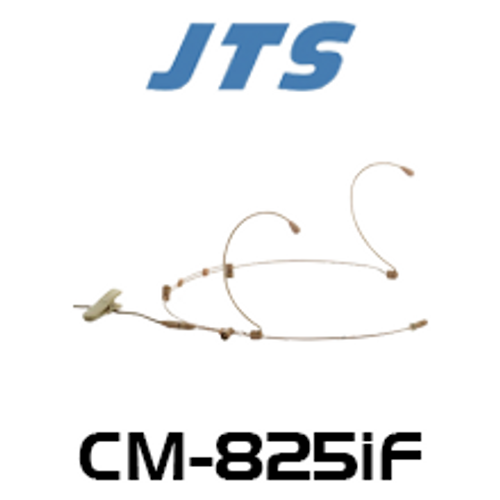 JTS CM-825i Dual Ear Hook Sub-Miniature Microphone (4P Mini-XLR)