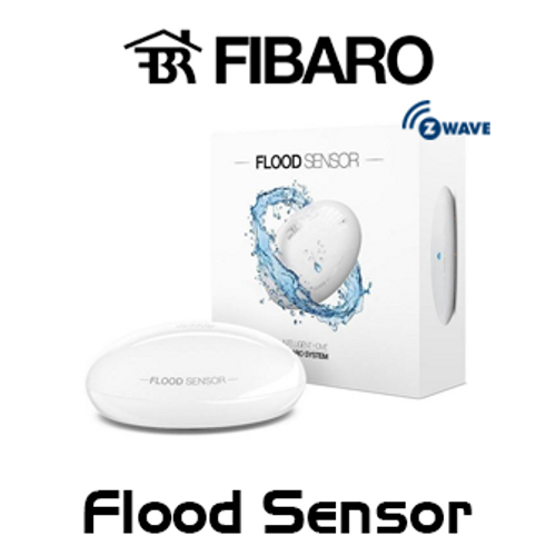 Fibaro Z-Wave Flood Sensor with Built-In Temperature Sensor
