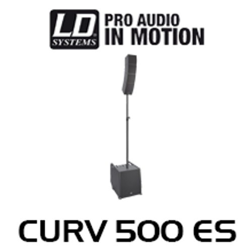 LD Systems Curv 500 ES Portable Array Entertainer Set with Mixer & Bluetooth