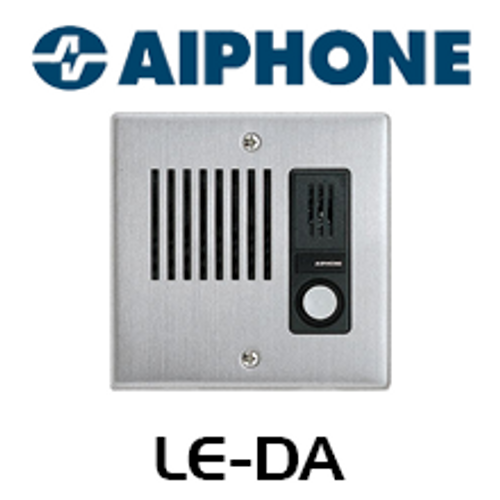 Aiphone LE-DA Audio Only Flush Mount Door Station