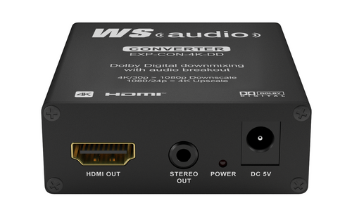 WyreStorm Express Ultra HD 4K Downscaler & UD Upscaler with Dolby Downmix