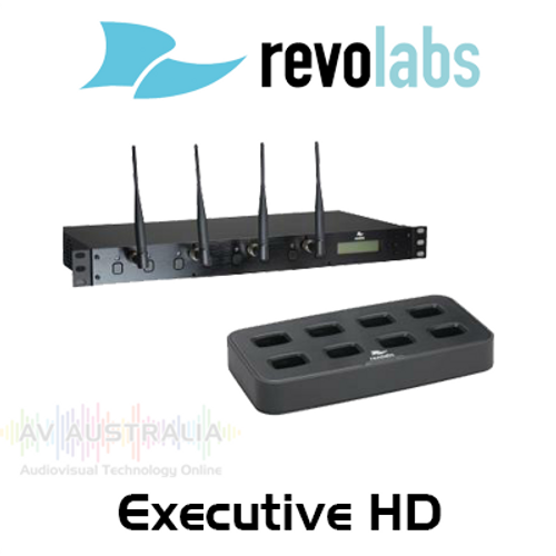 Revolabs Executive HD 8-Channel Wireless Microphone System