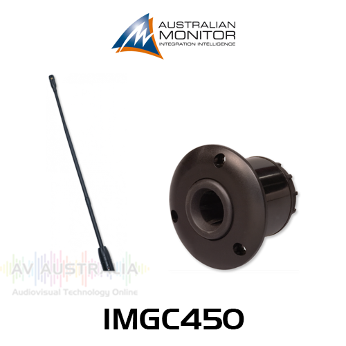Australian Monitor IMGC450 450mm Premium Electret Cardioid Gooseneck Microphone (3P XLR)