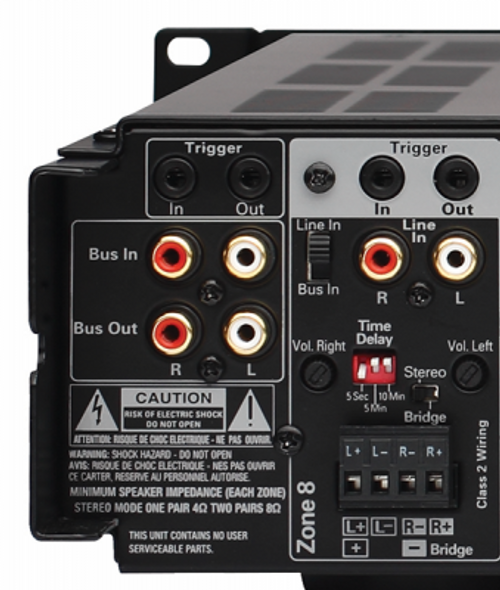 Russound D1650 16-Channel 8 Zones 50W Digital Amplifier 