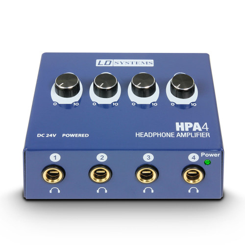 LD Systems HPA4 4-Channel Headphone Amplifier