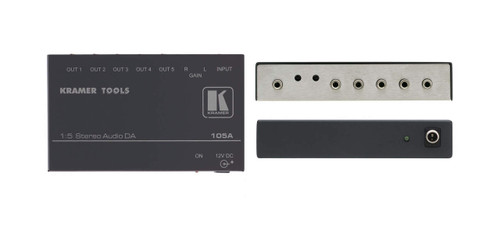 Kramer 105A 1:5 Stereo Audio Distribution Amplifier