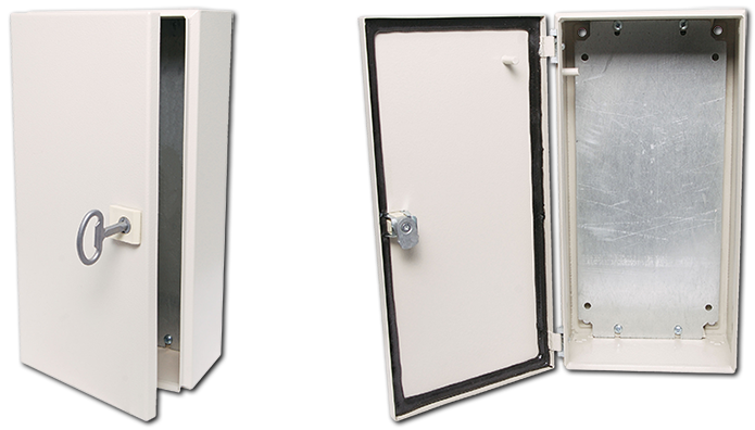 200x120x400mm IP66 Lockable Steel Utility Wall Cabinet