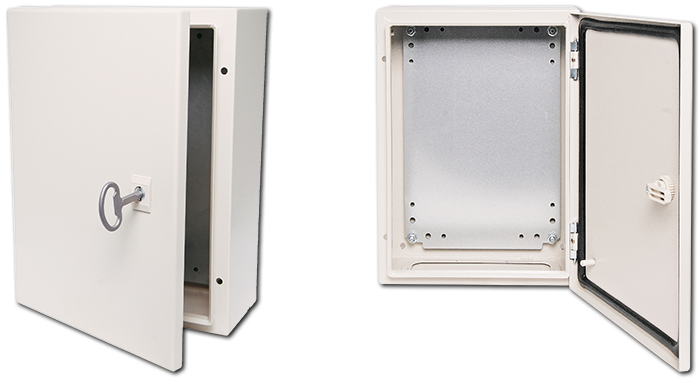 300x150x400mm IP66 Lockable Steel Utility Wall Cabinet