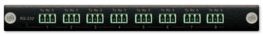 8 Port Bi-Directional RS-232 Control Board