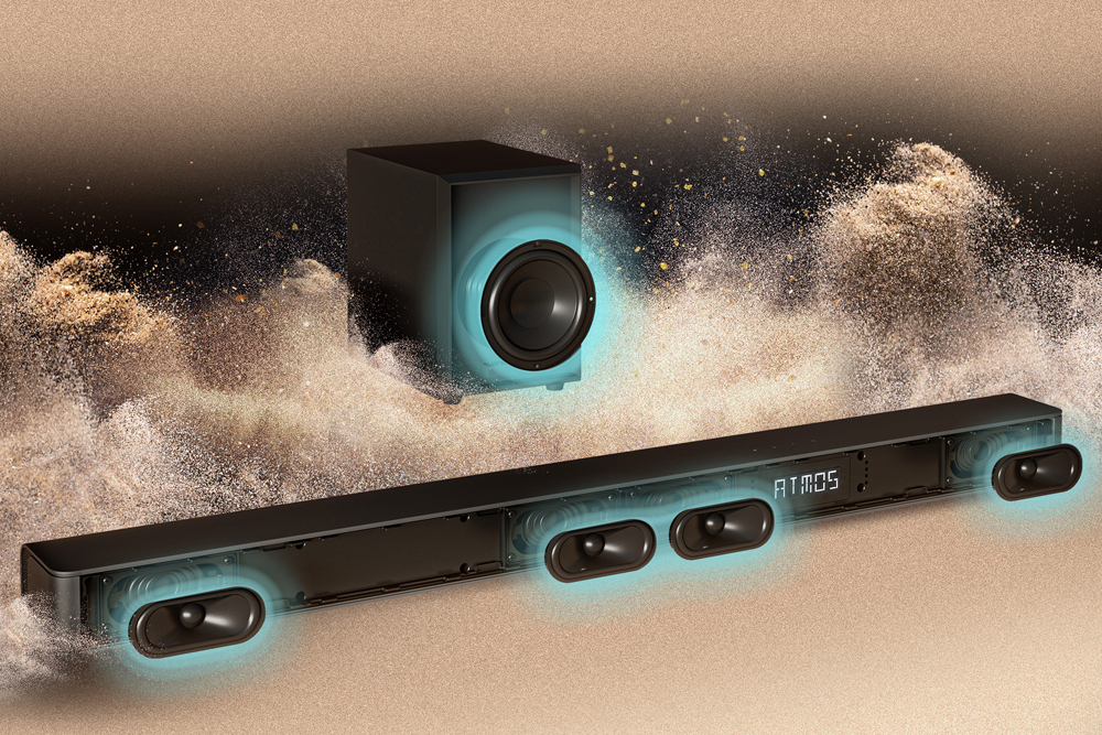 Feel every movement. Wide and immersive sound.