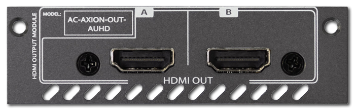 AC-AXION-OUT-AUHD modular card