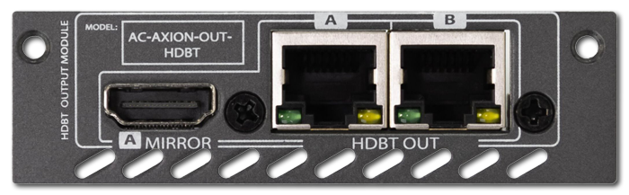 AC-AXION-OUT-HDBT modular card