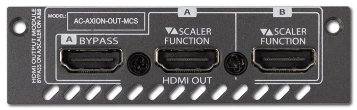 AC-AXION-OUT-MCS modular card