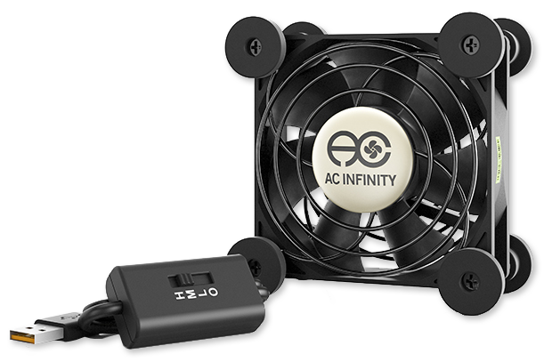 AC Infinity Multifan S3 120mm Quiet USB Cooling Fan