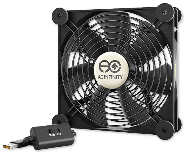 AC Infinity Multifan S4 140mm Quiet USB Cooling Fan