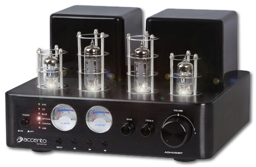 Accento Dynamica 2x45W RMS Bluetooth Tube Hybrid Amplifier