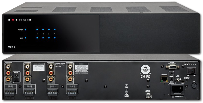 Anthem MDX-8 Multi-Zone Amplifier