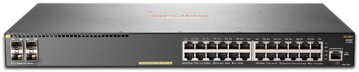 Aruba 2930F 24-Port PoE+ Gigabit Stackable Layer 3 Managed Switch with 4x10G SFP+