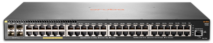 Aruba 2930F 48-Port PoE+ Gigabit Stackable Layer 3 Managed Switch with 4x SFP