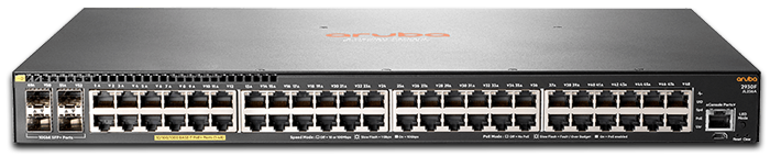 Aruba 2930F 48-Port PoE+ Gigabit Stackable Layer 3 Managed Switch with 4x10G SFP+