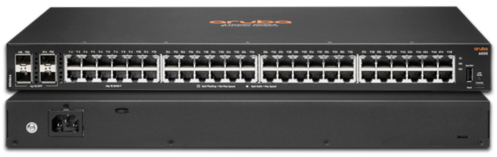 Aruba CX 6000 48-Port Gigabit Switch With 4x SFP