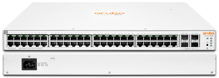 Aruba Instant On 1930 48-Port Gigabit PoE 370W CL4 Smart Managed Switch With 4x10G SPF+