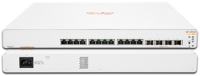Aruba Instant On 1960 12x10G Stackable Layer 2+ Smart Managed Switch With 4x10G SPF+