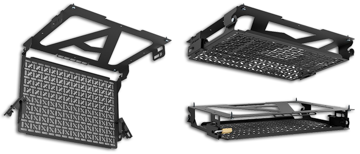 Atdec AD-AC-PH Under Table Media Storage Panel