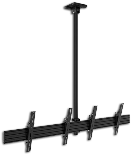 Atdec ADBS-2X1-17TC 2x1 VESA 400 Tilt Menu Board Ceiling Mount