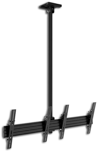 Atdec ADBS-2X1-4FCF 2x1 VESA 400 Menu Board Ceiling Mount