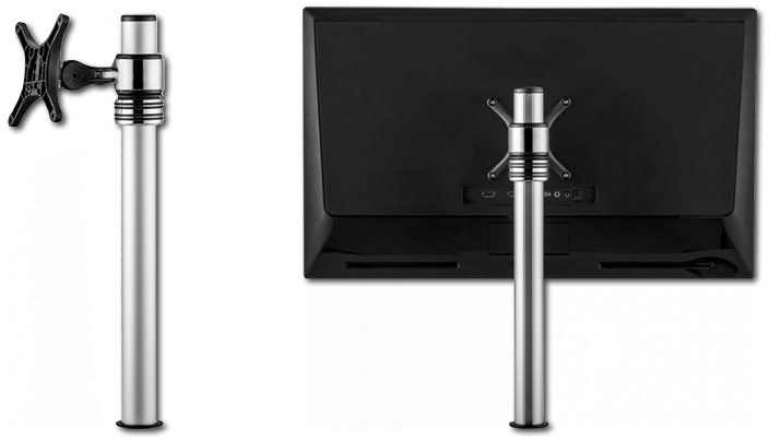 Atdec AF-M 440mm Post Single Monitor Desk Mount (8kg Max)