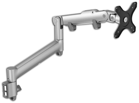 Atdec AWM-AD 618mm Dynamic Monitor Arm With Clamp For AWM Modular Mounts