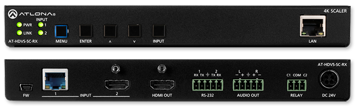 Atlona 4K UHD HDMI & HDBaseT Scaler With Video Wall Processing