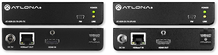 Atlona 4K UHD HDR HDMI Over HDBaseT TX/RX Kit