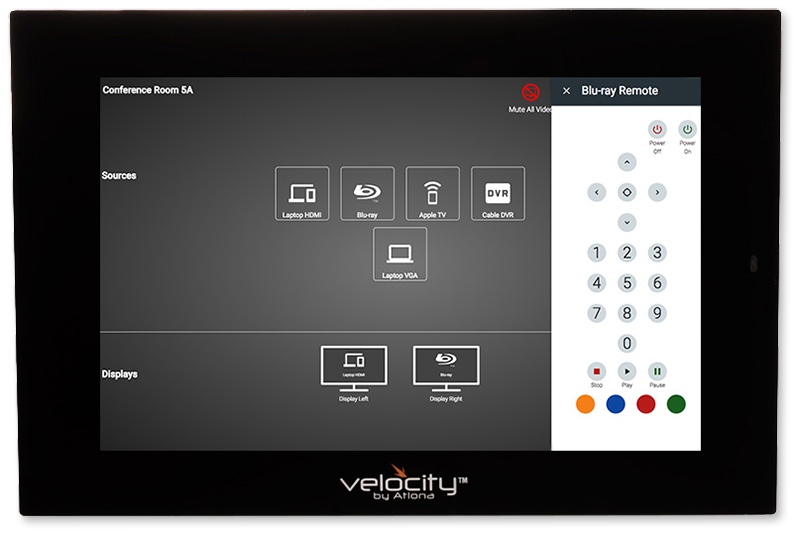 Atlona 8" Touch Panel for Velocity Control System