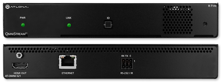 Atlona OmniStream R-Type 521 Single-Channel Networked AV Decoder