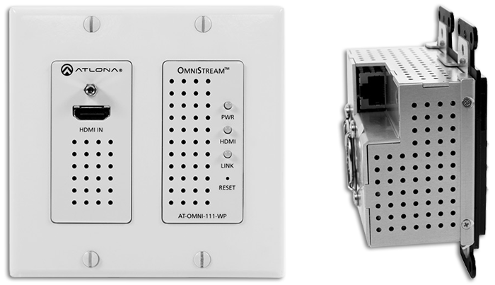 Atlona Wallplate Single-Channel Networked AV Encoder