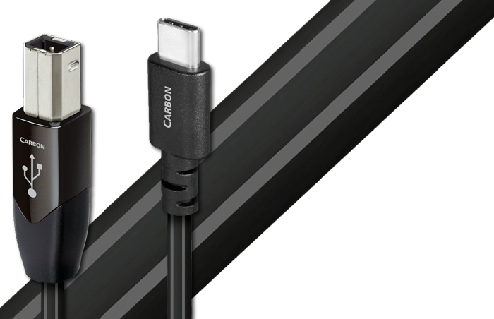 AudioQuest Carbon USB C to USB B Cable