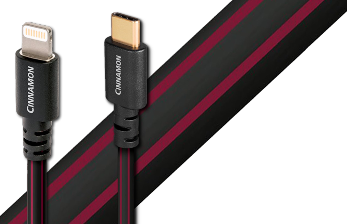 AudioQuest Cinnamon USB C to Lightning Cable